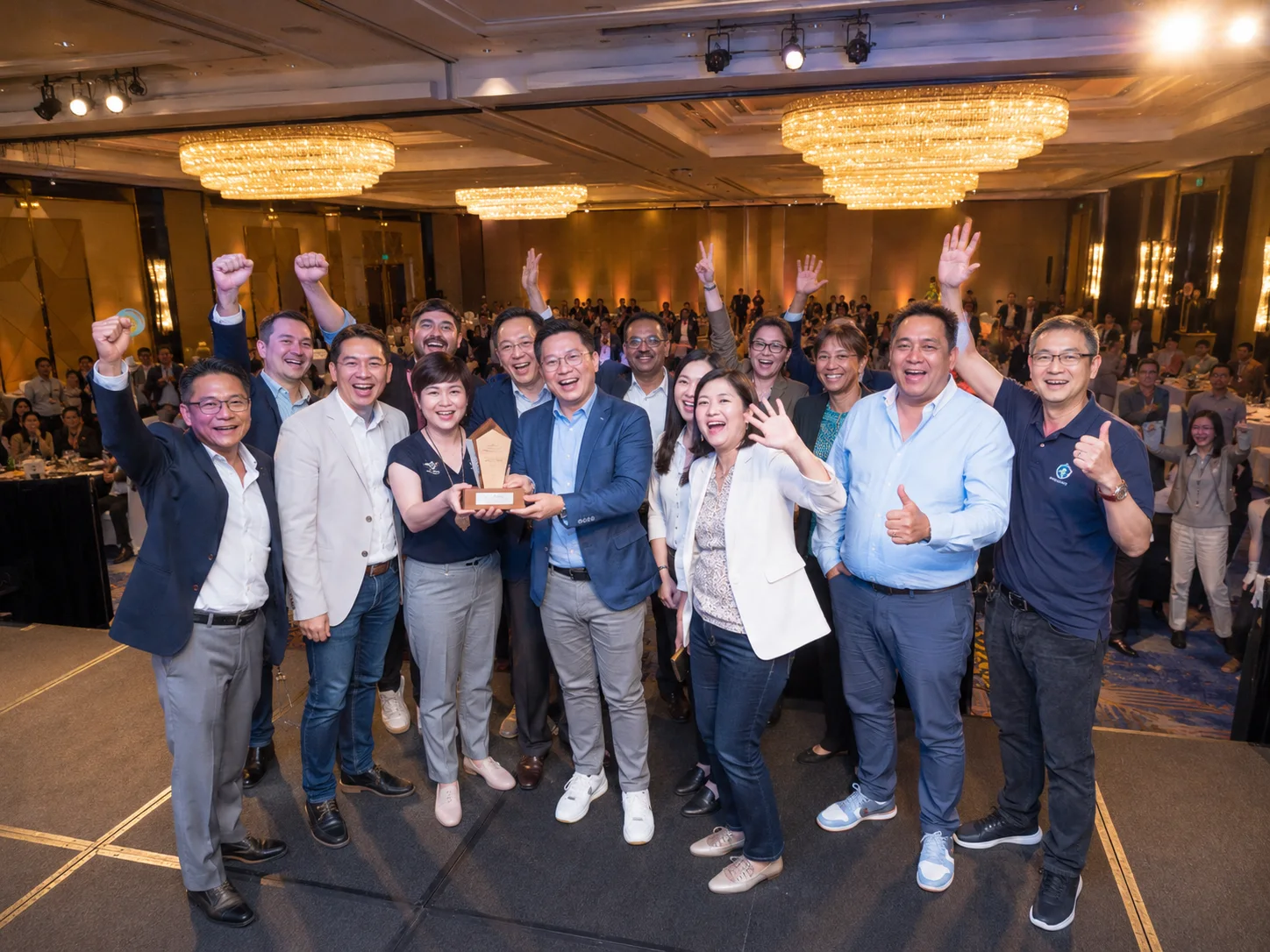Large employee culture experience